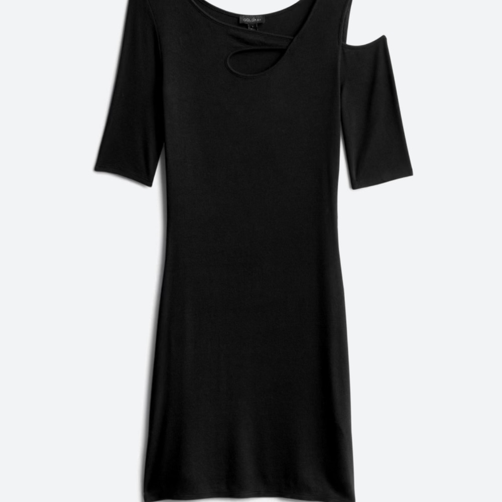 Stitch fix gold ray dress xsp nwt
